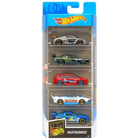 Samochody Hot Wheels zestaw NIGHTBURNERZ GHP58